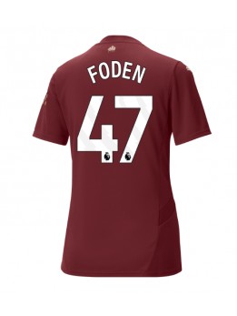 Manchester City Phil Foden #47 Replika Tredje Kläder Dam 2024-25 Kortärmad